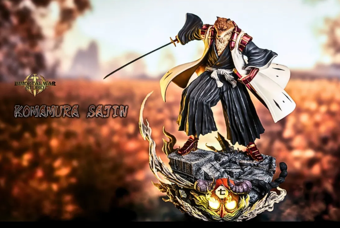 IW Studio- Bleach GK Collector's Statue Captain Series 13 Komamura Sajin - Image 4