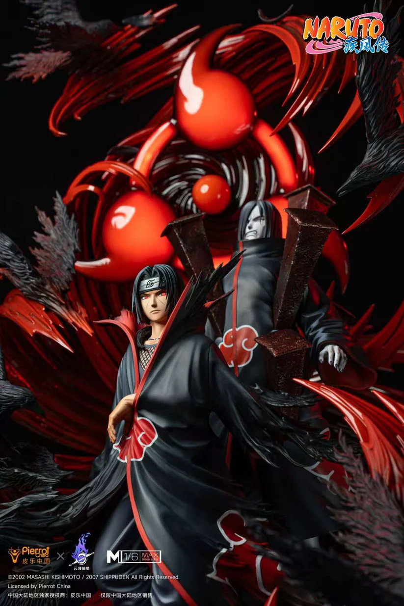 Pickstar Studio - Naruto Officially Licensed Uchiha Itachi & Orochimaru 1/6 Statue (Licensed) - Image 5