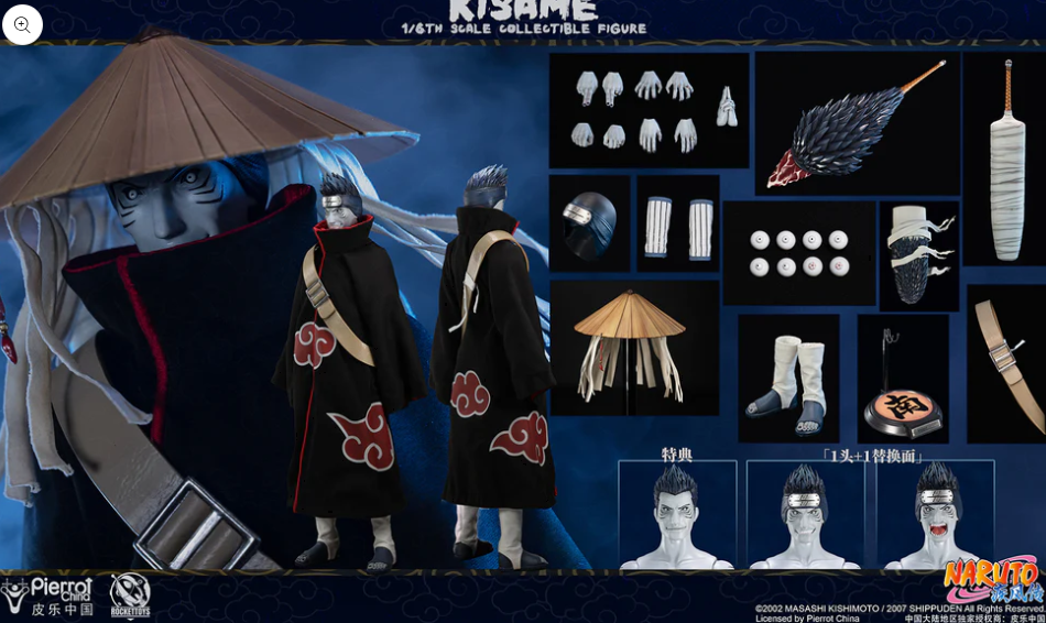 ROCKETTOYS Studio - Naruto Hoshigaki Kisame (Licensed)