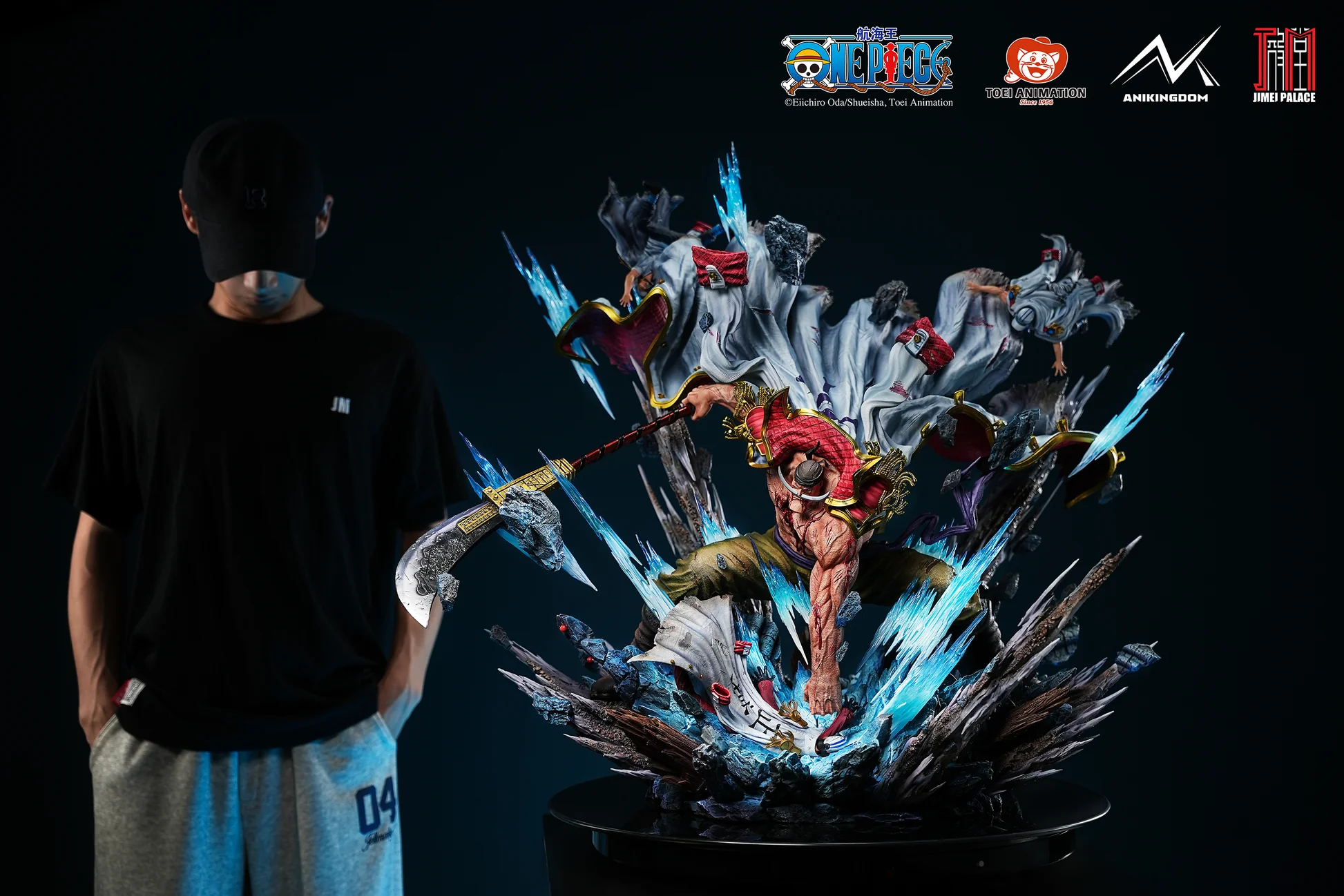 ANIKINGDOM X Jimei Palace - One Piece Whitebeard Edward Newgate Statue (Licensed) - Image 2