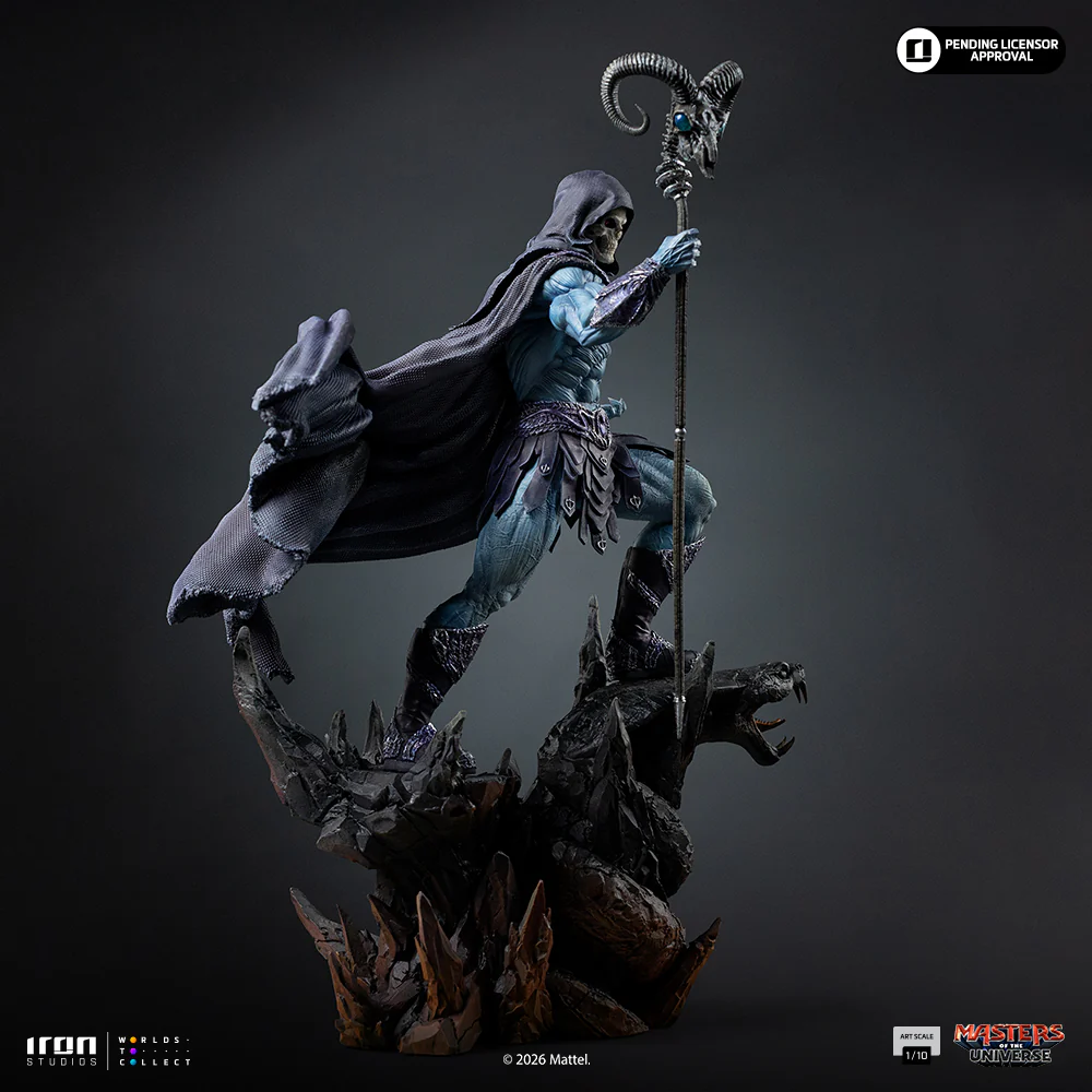 Iron Studio - Masters of the Universe (2026) - Skeletor Art Scale 1/10 Statue HEMAN141726-10 (Licensed) - Image 2