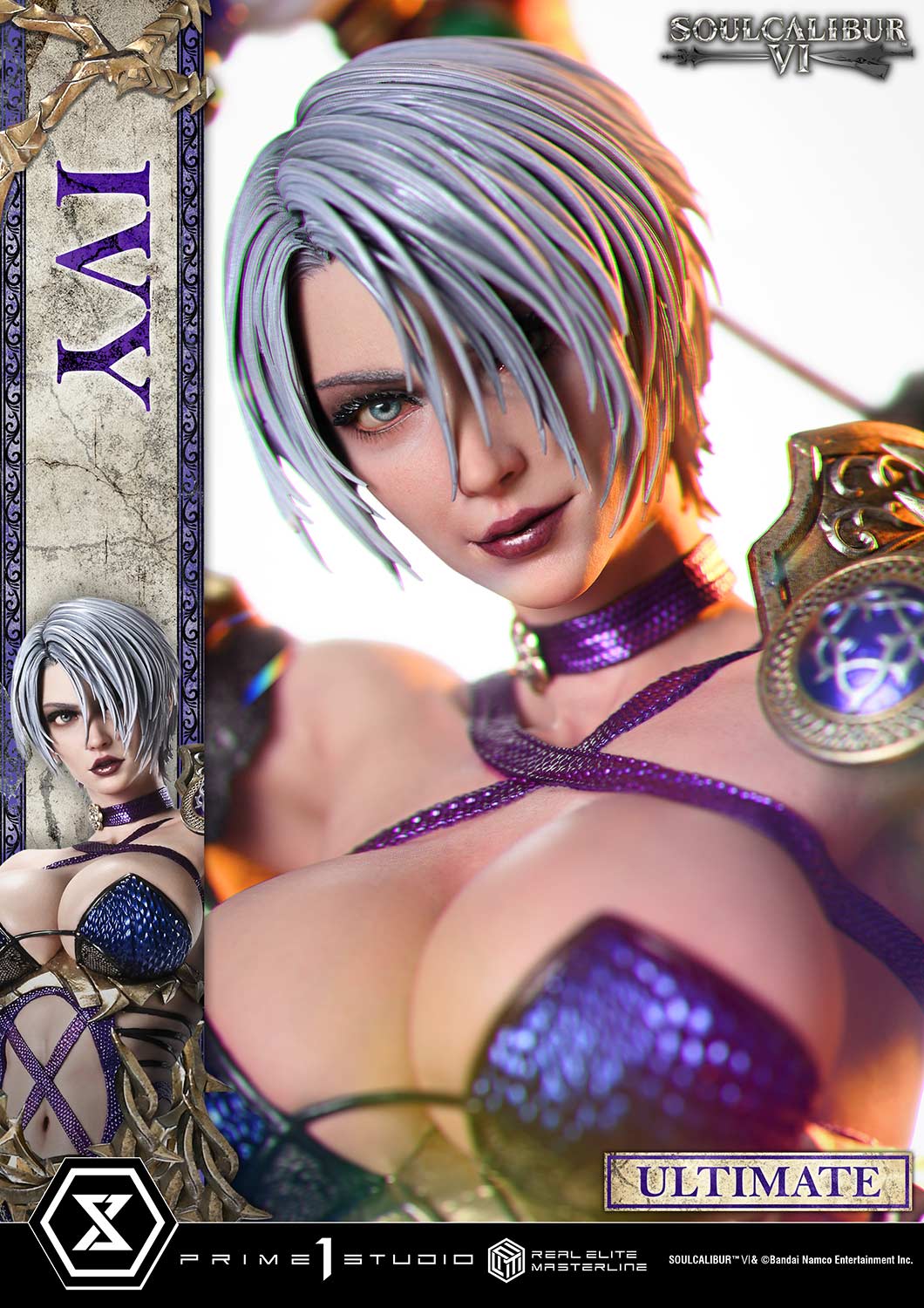Prime 1 Studio - Real Elite Masterline SOULCALIBUR VI IVY 1/4 Statue REMSC6-01 REMSC6-01UT REMSC6-01UTS (Licensed) - Image 9