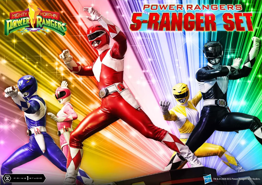 Prime 1 Studio - Premium Masterline Mighty Morphin  Power Rangers Red Ranger (Licensed) - Image 2
