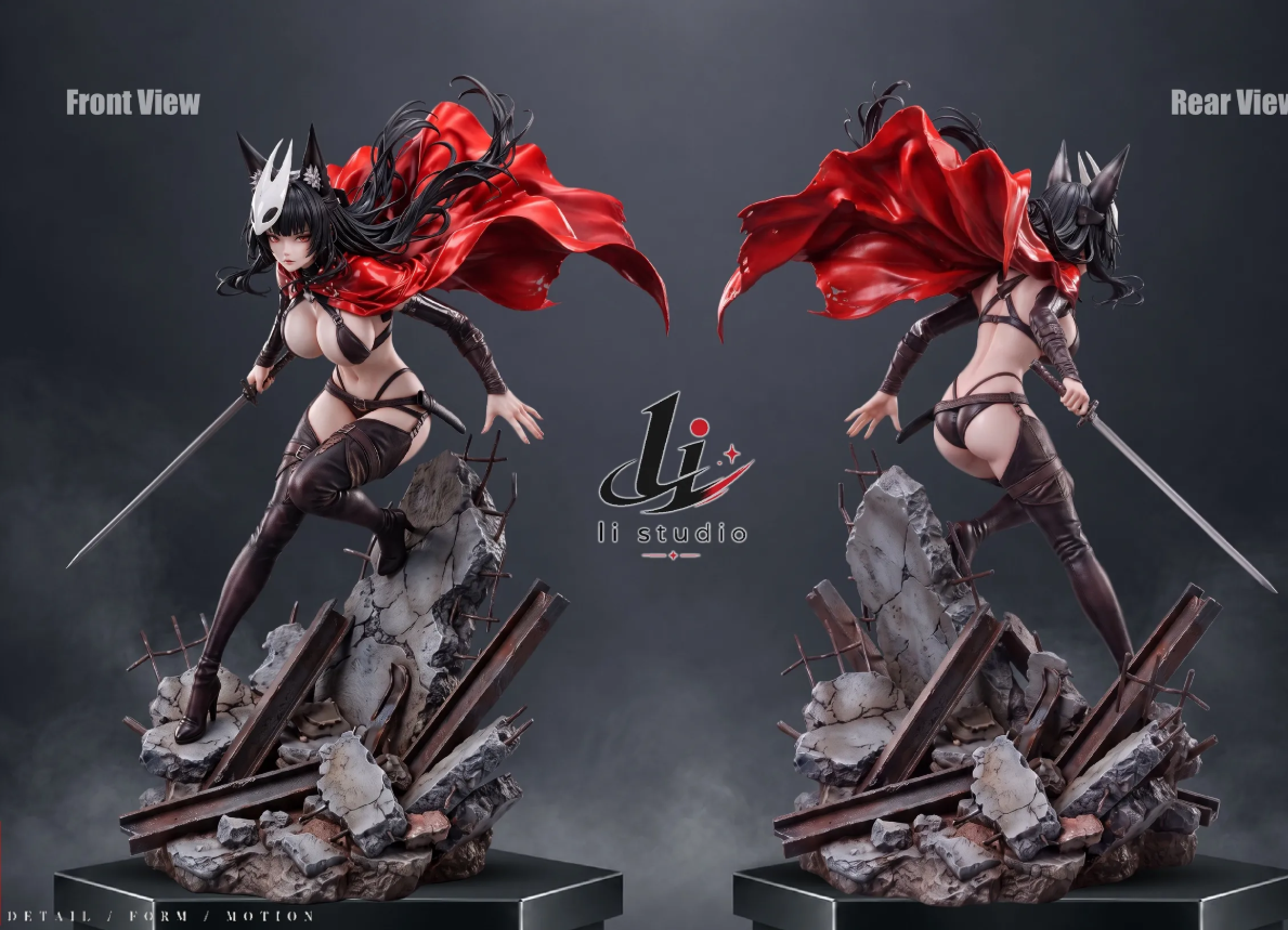 Li Studio - Hoshimi Miyabi Red Fox Shadow - Image 4