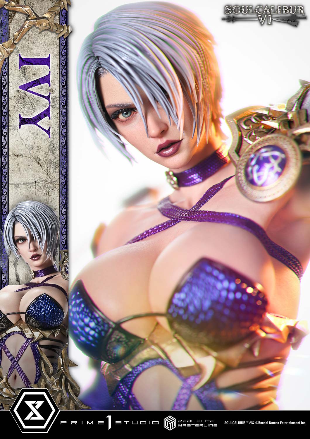 Prime 1 Studio - Real Elite Masterline SOULCALIBUR VI IVY 1/4 Statue REMSC6-01 REMSC6-01UT REMSC6-01UTS (Licensed) - Image 10