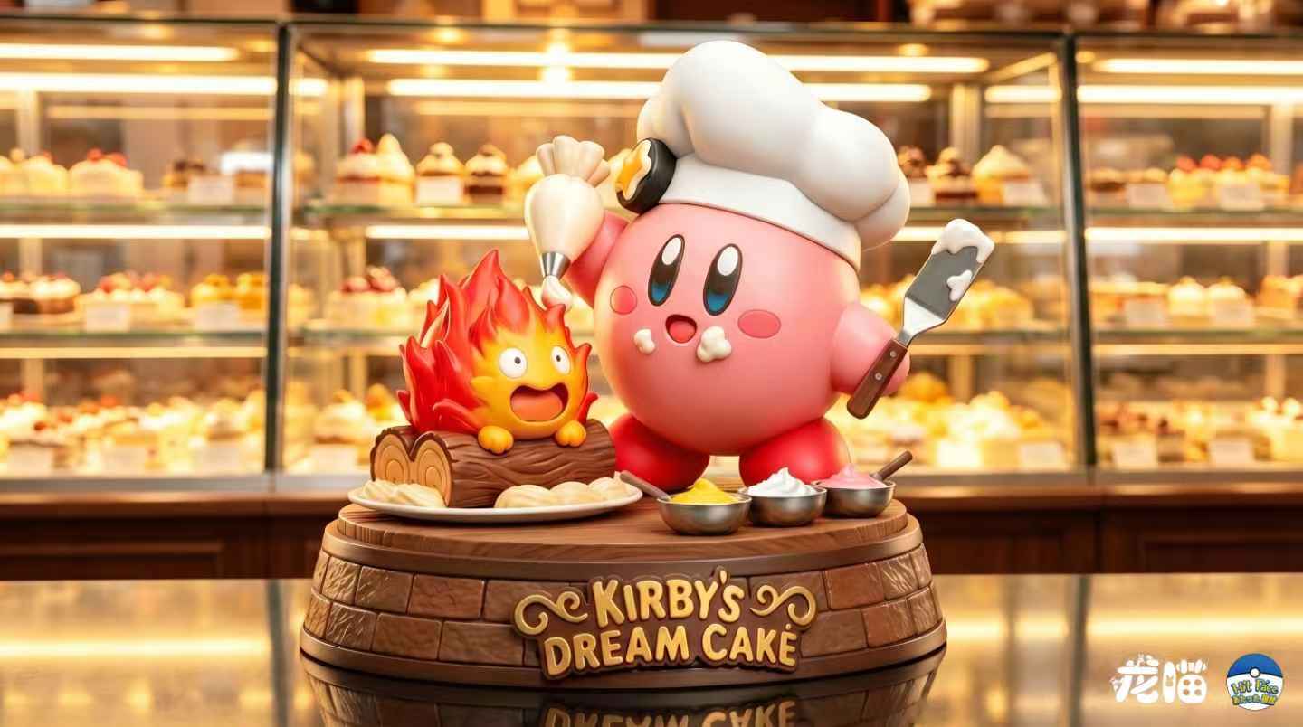 Long Miao Studio X Hit Face Studio - Kirby x Calcifer Kirby x Howl's Moving Castle - Image 2