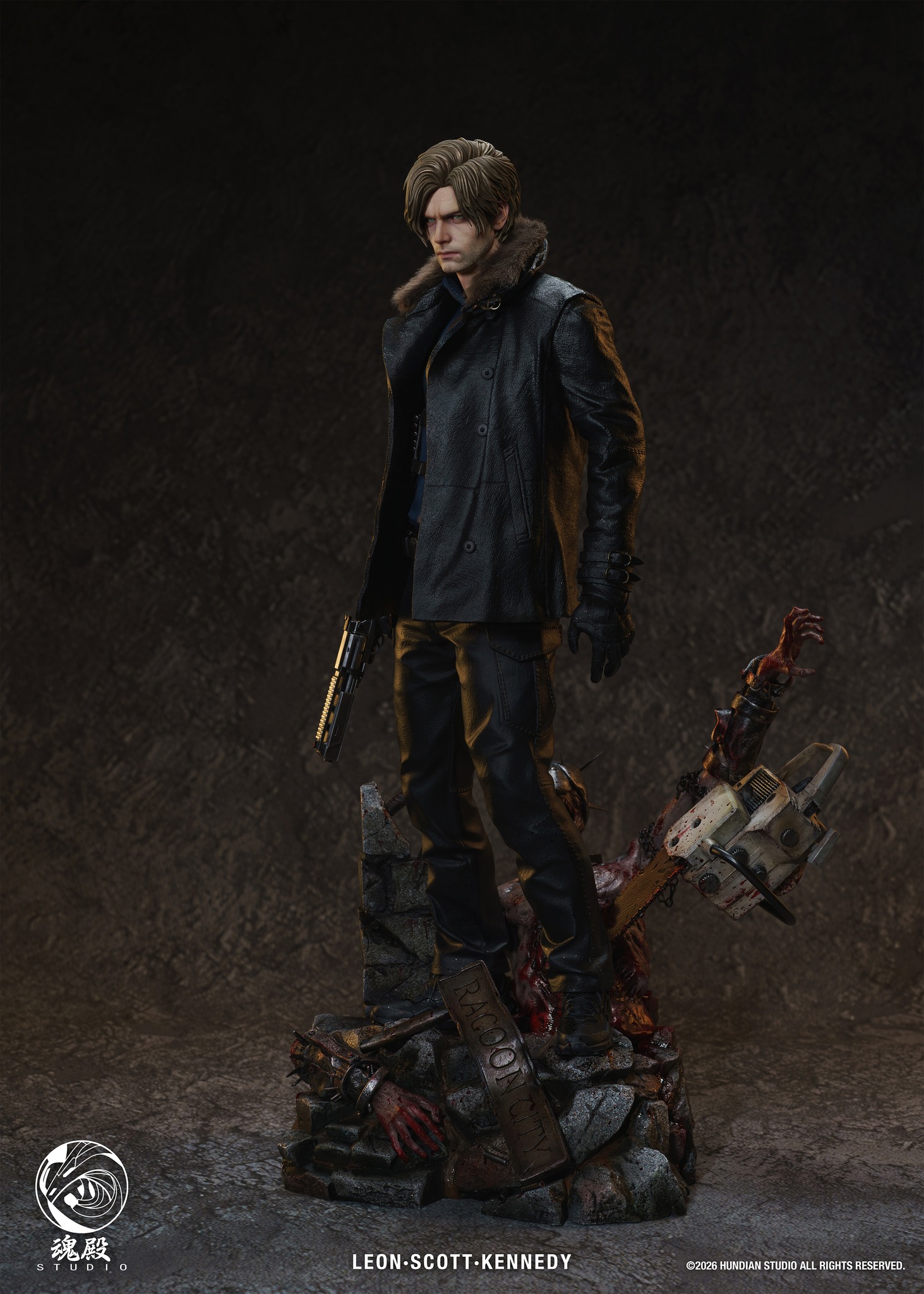 HunDian Studio - Leon Scott Kennedy Resident Evil - Image 3