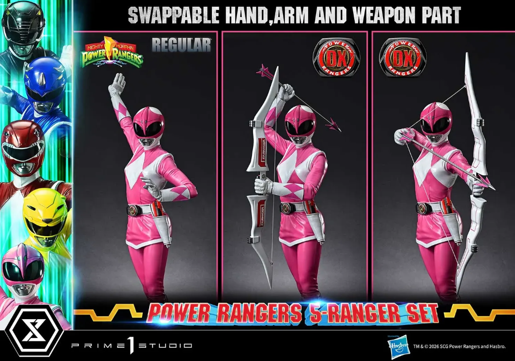 Prime 1 Studio - Premium Masterline Mighty Morphin  Power Rangers Red Ranger (Licensed) - Image 15