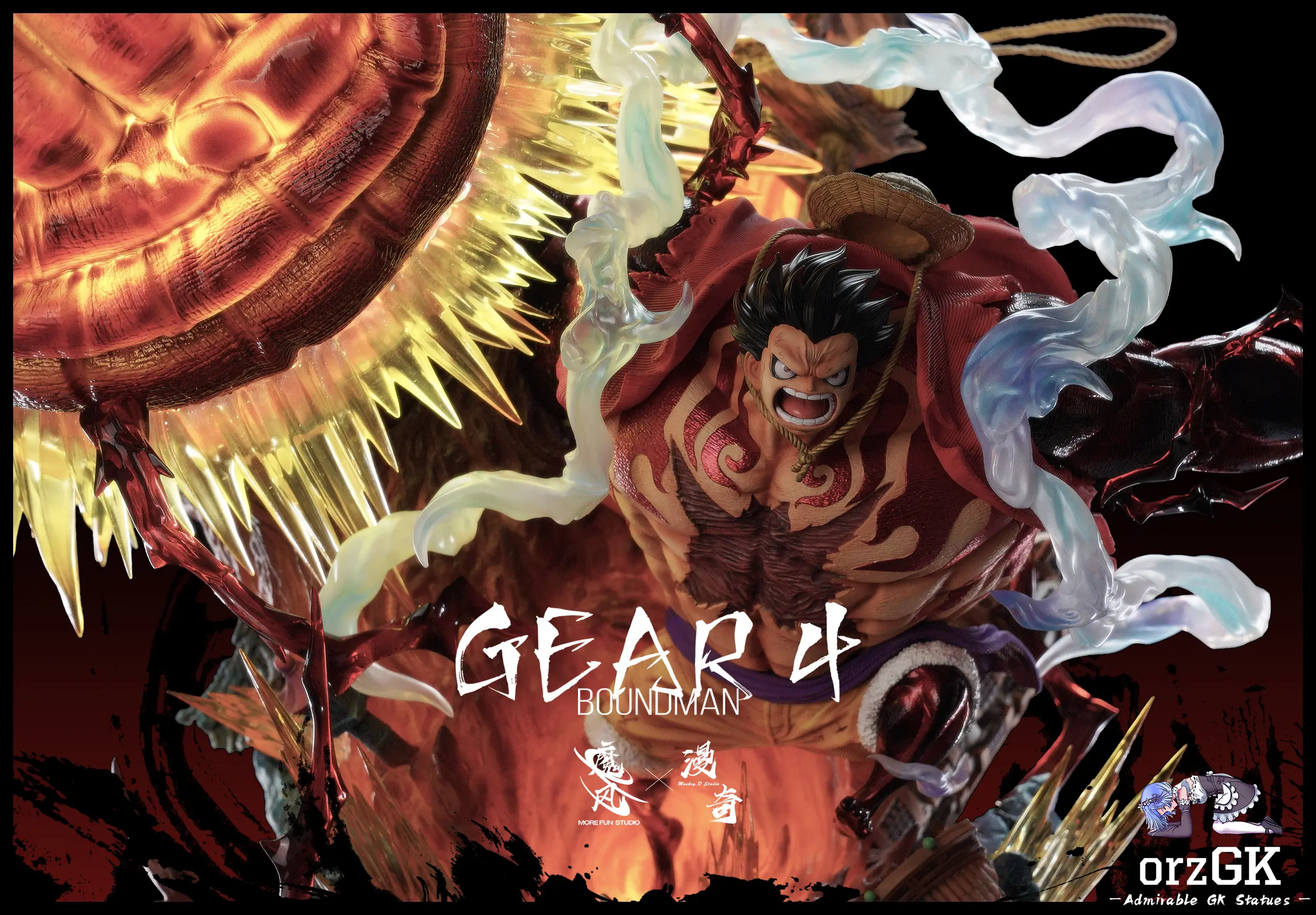 More Fun Studio & Monkey.D Studio - One Piece Gear 4-Elastic Man Luffy - Image 6