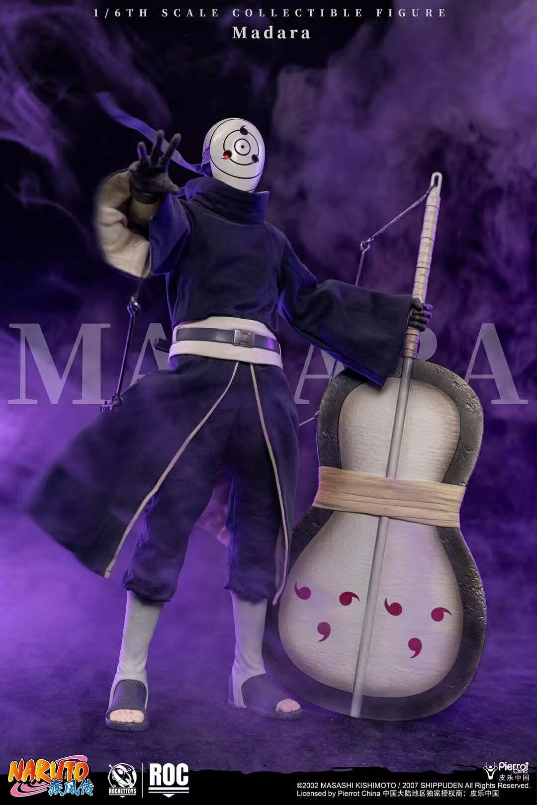 ROCKETTOYS Studio - Naruto Shippuden Obito Madara V.2 1/6 Action Figure (Licensed) - Image 12