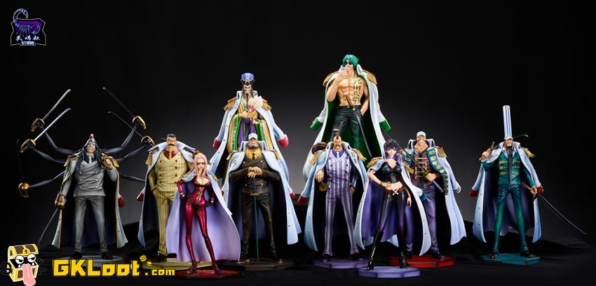 Tian Xie She Studio One Piece Onigumo & Yamakaji & Stainless & Momonga & Strawberry & Doberman & Shu Statue
