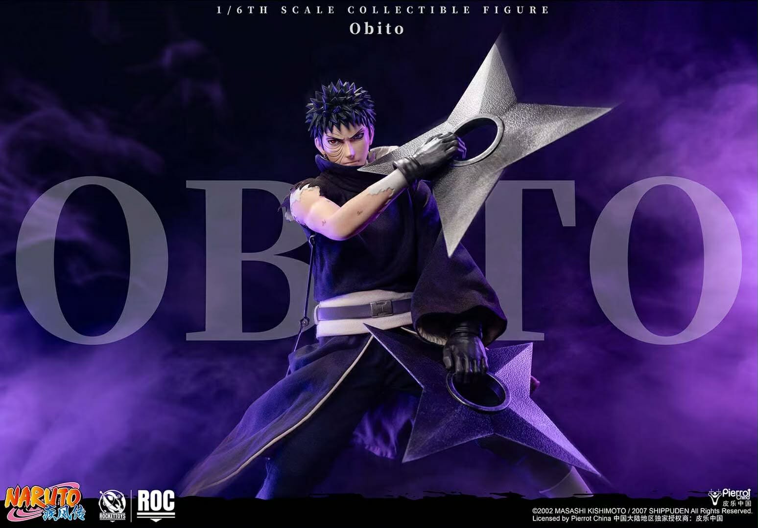 ROCKETTOYS Studio - Naruto Shippuden Obito Madara V.2 1/6 Action Figure (Licensed) - Image 10