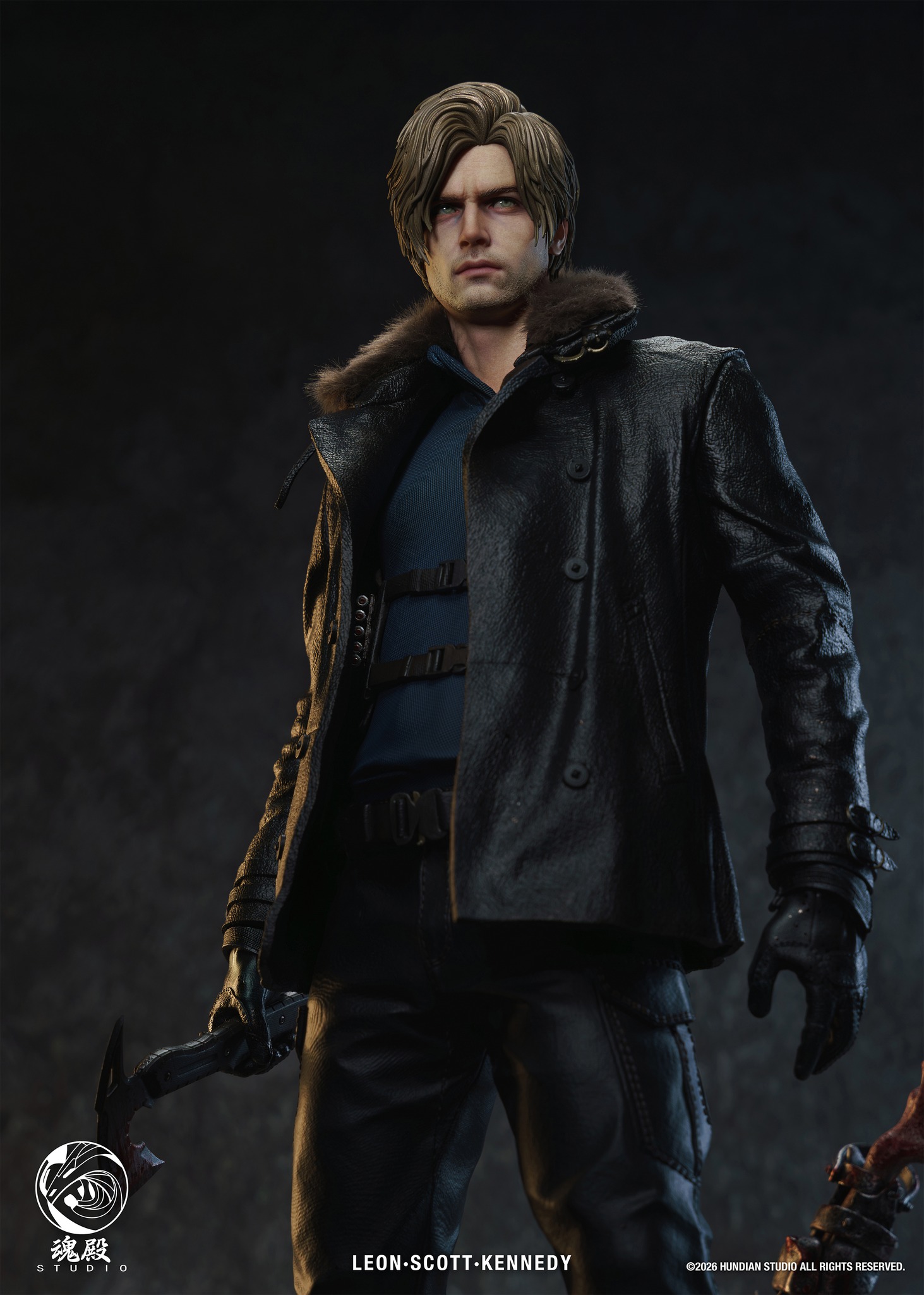 HunDian Studio - Leon Scott Kennedy Resident Evil - Image 6