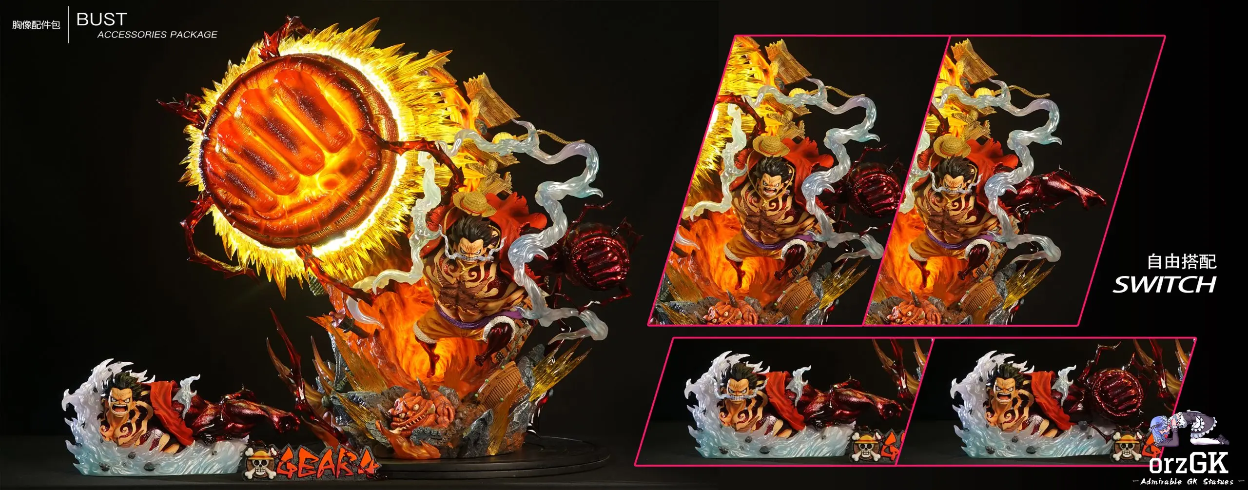 More Fun Studio & Monkey.D Studio - One Piece Gear 4-Elastic Man Luffy - Image 2