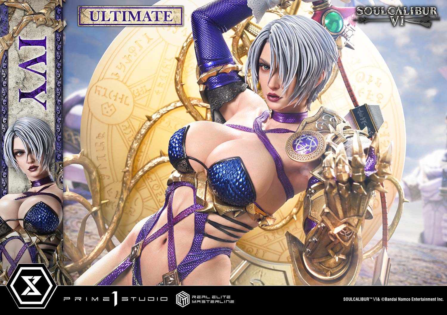Prime 1 Studio - Real Elite Masterline SOULCALIBUR VI IVY 1/4 Statue REMSC6-01 REMSC6-01UT REMSC6-01UTS (Licensed) - Image 11