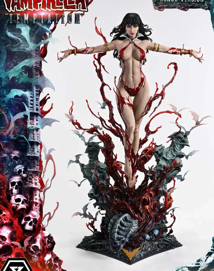 Prime 1 Studio - 1/3 Real Elite Masterline Vampirella Vampirella "Temptation"  (Licensed) - Image 9