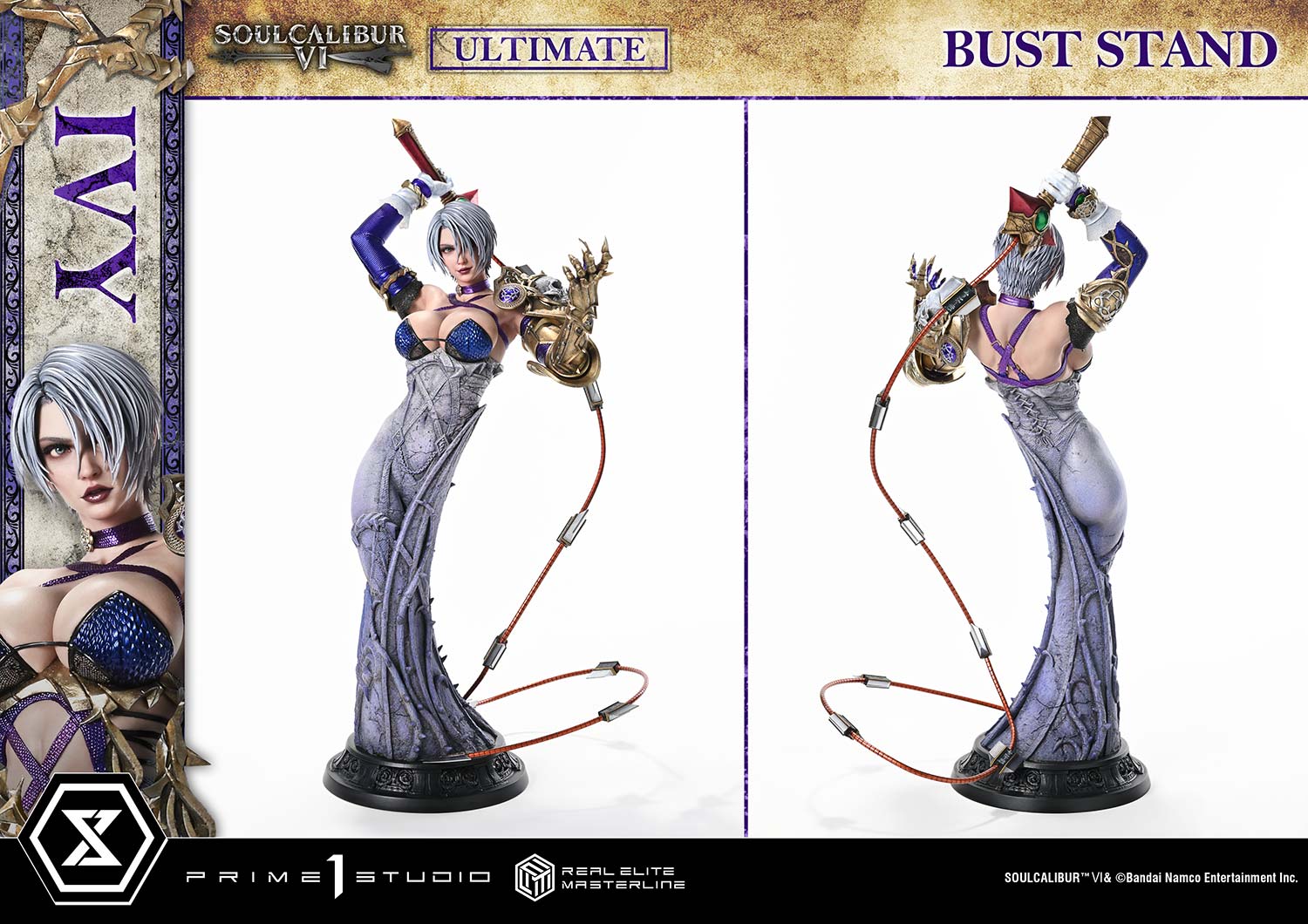 Prime 1 Studio - Real Elite Masterline SOULCALIBUR VI IVY 1/4 Statue REMSC6-01 REMSC6-01UT REMSC6-01UTS (Licensed) - Image 16