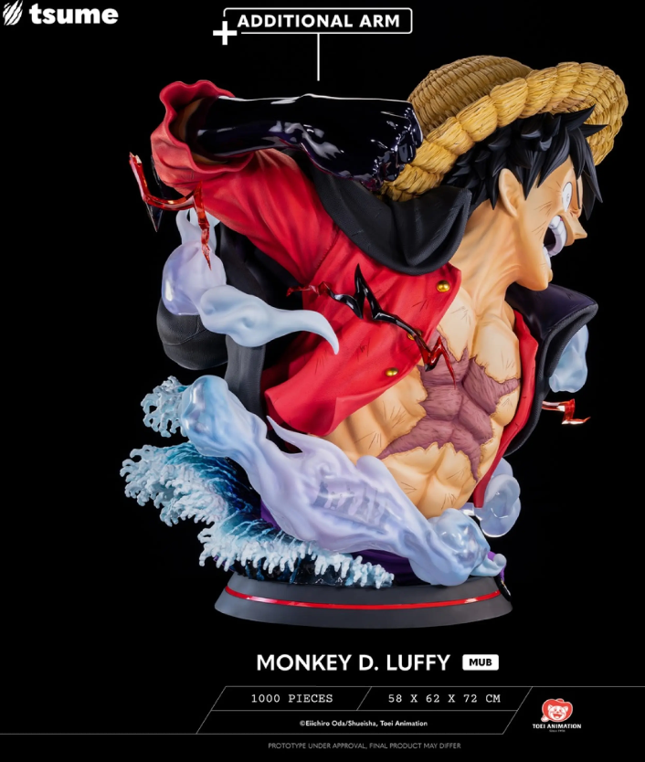 Tsume Studio - One Piece Monkey D. Luffy Bust (Licensed) - Image 4