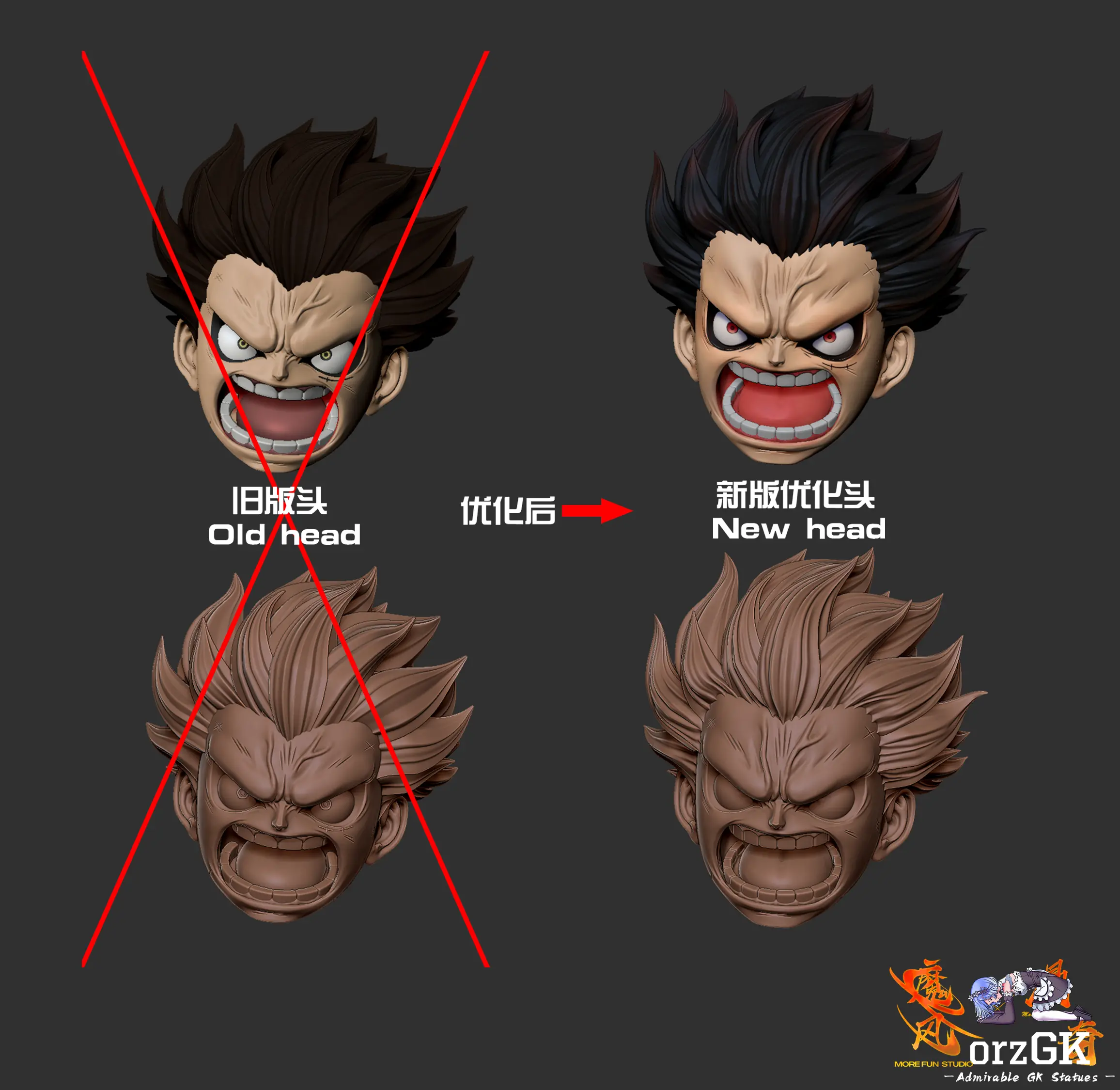 More Fun Studio & Monkey.D Studio - One Piece Gear 4-Elastic Man Luffy - Image 7