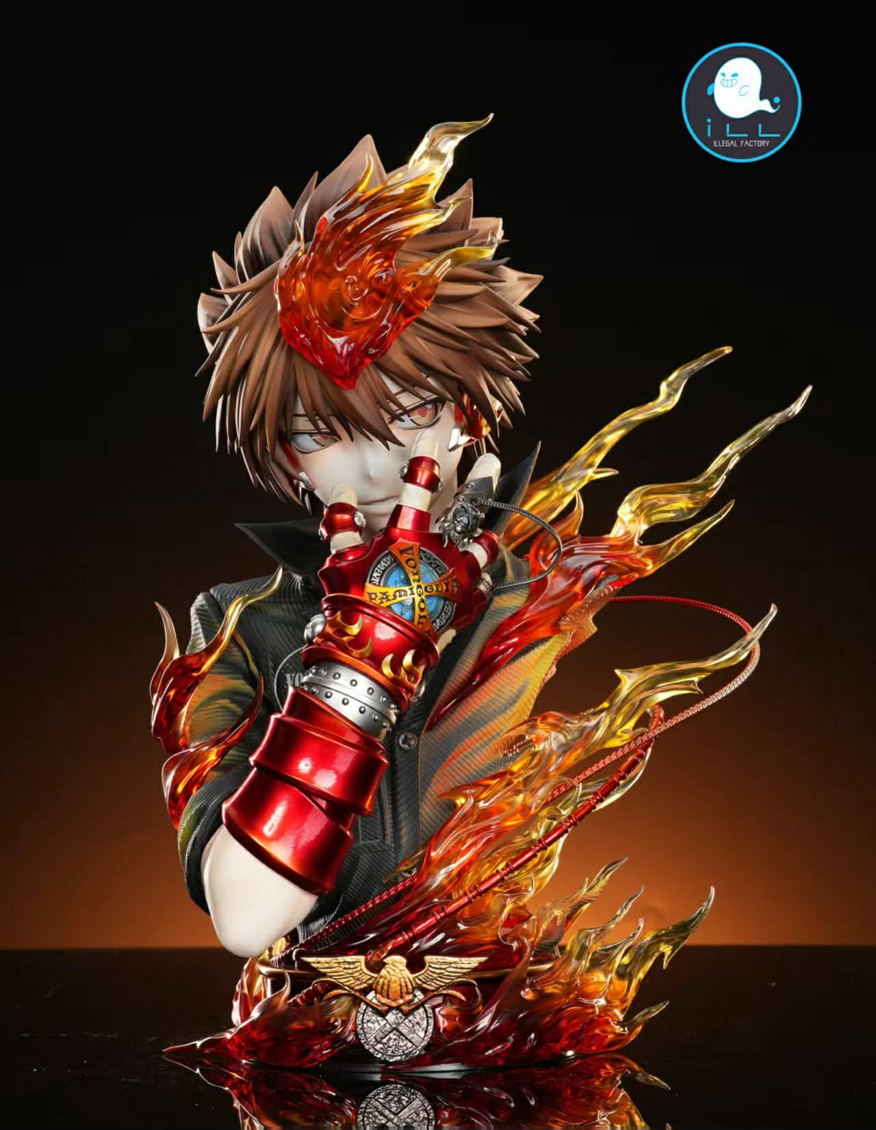 ILLegal Factory Studio - Hot Blood Soul 020 Tsunayoshi Sawada Bust Katekyo Hitman Reborn - Image 4