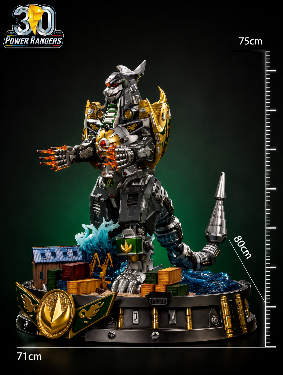 Way Studio - Power Rangers 30th Anniversary Series Legacy DragonZord - Image 2
