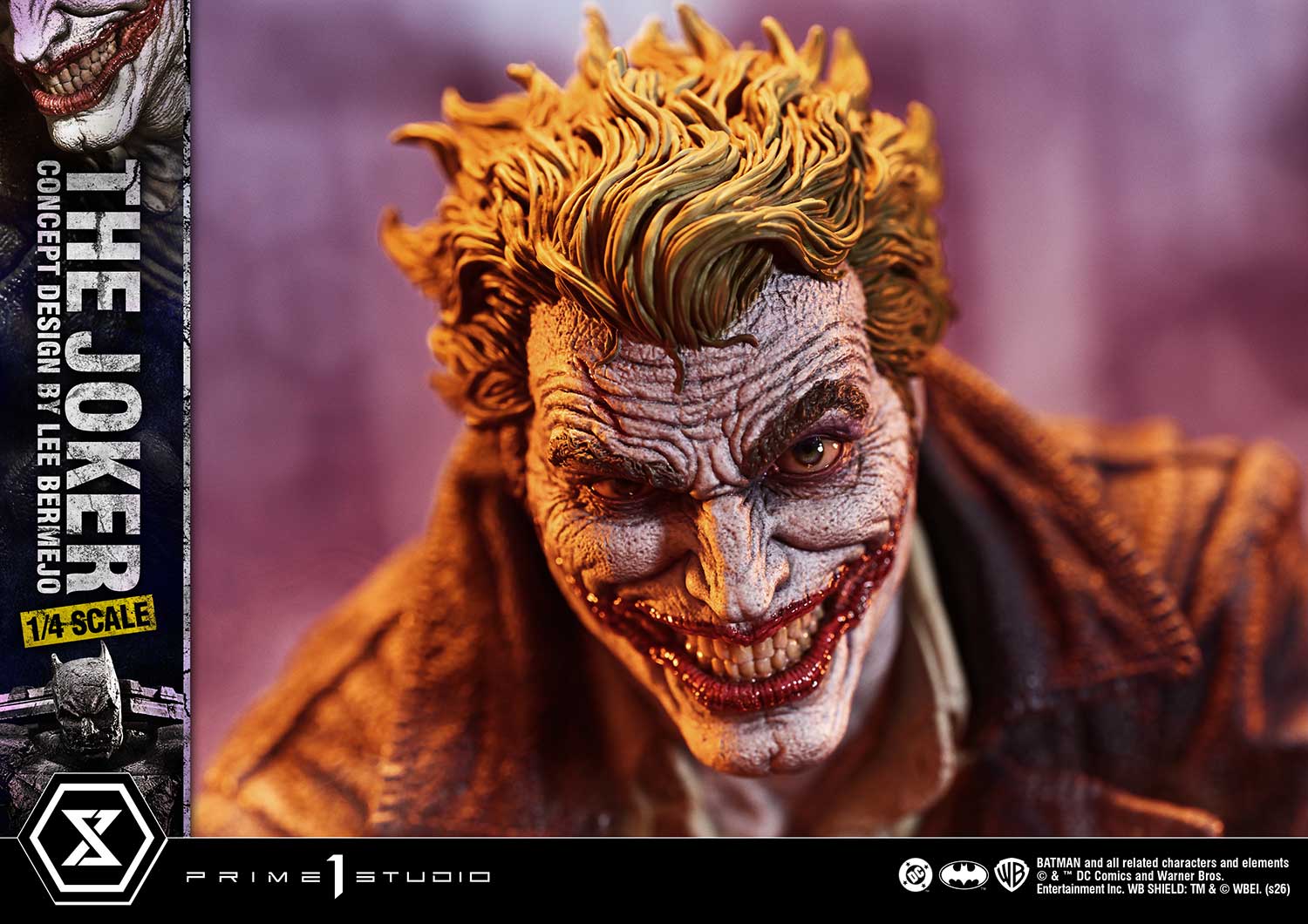 Prime 1 Studio - Ultimate Premium Masterline Batman (Comics) The Joker (Concept Design by Lee Bermejo) UPMDC-15 UPMDC-15DX UPMDC-15DXS (Licensed) - Image 5