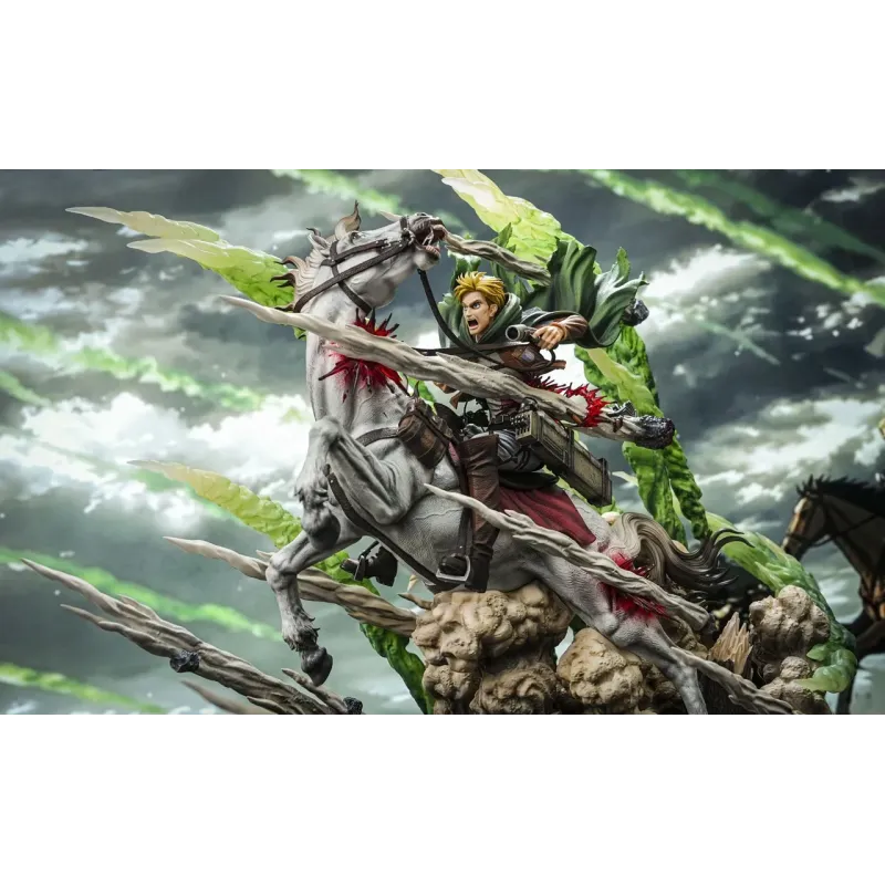 Model Power Studio - Commander Erwin's Suicide Charge Attack on Titan
