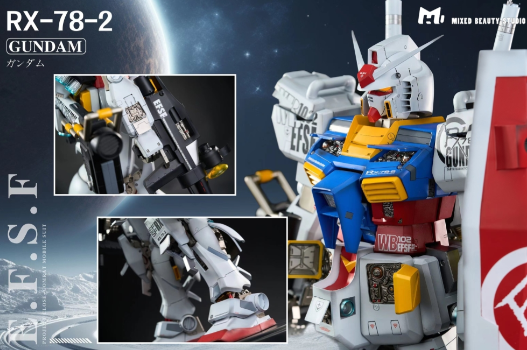 MIXED BEAUTY Studio - Gundam - RX-78 Gundam Statue - Image 2