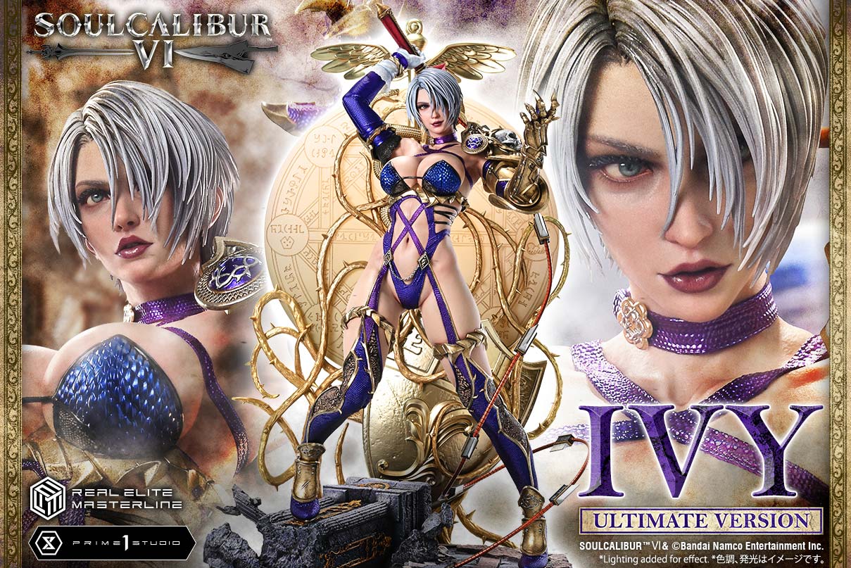 Prime 1 Studio - Real Elite Masterline SOULCALIBUR VI IVY 1/4 Statue REMSC6-01 REMSC6-01UT REMSC6-01UTS (Licensed)