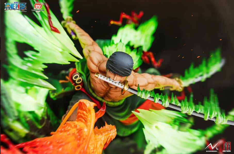 ANIKINGDOM X JIMEI PALACE Studio - One Piece Roronoa Zoro VS King Statue (Licensed) - Image 2