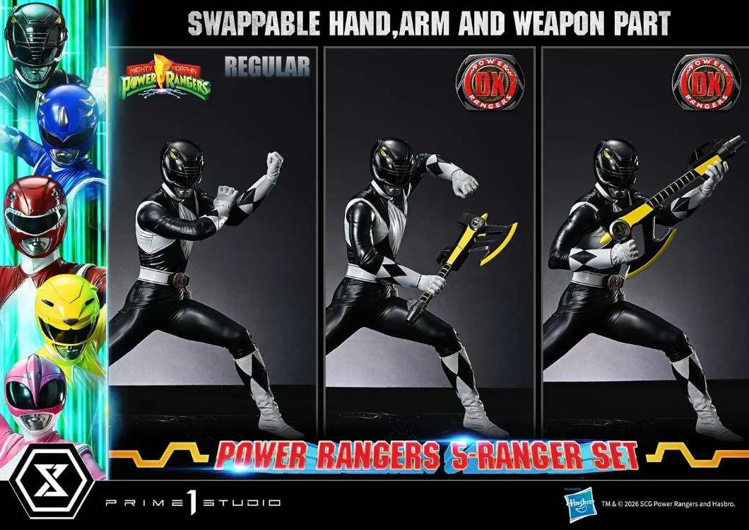 Prime 1 Studio - Premium Masterline Mighty Morphin  Power Rangers Red Ranger (Licensed) - Image 14