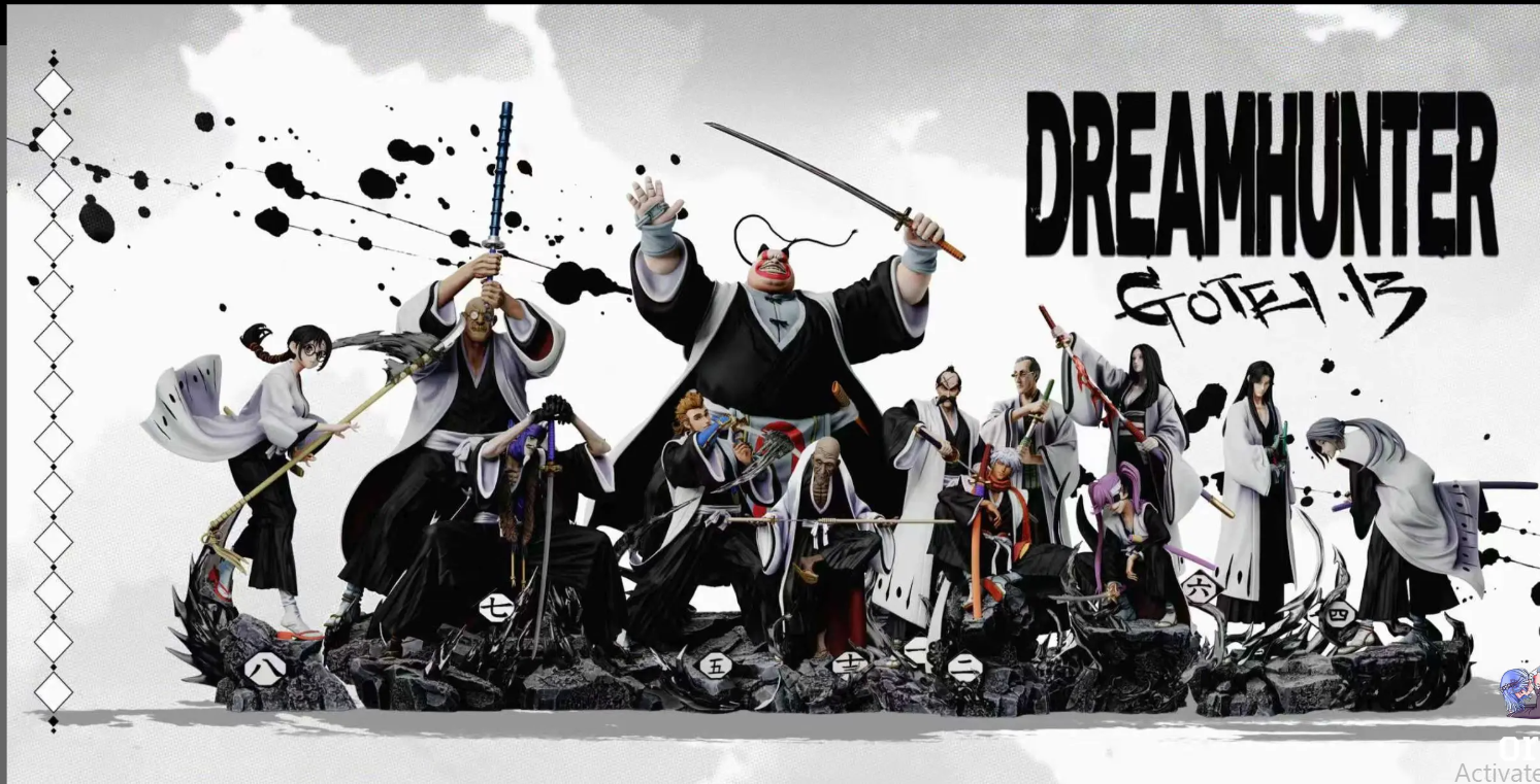 Dream Hunter Studio - All Captains of the First Generation Gotei 13 Bleach