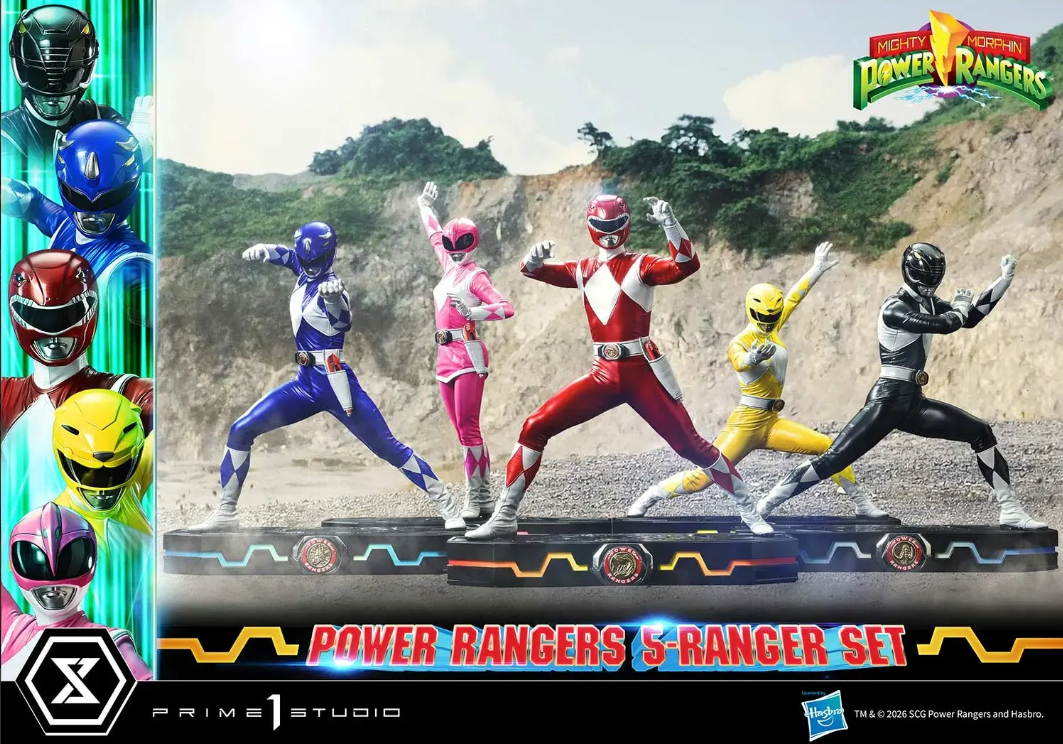 Prime 1 Studio - Premium Masterline Mighty Morphin  Power Rangers Red Ranger (Licensed) - Image 4