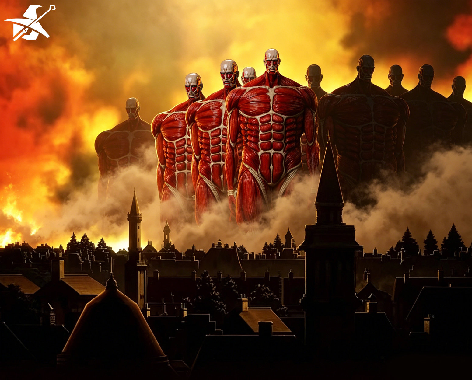 Wu Shi Mo Wan Studio - Colossal Titan Attack On Titan - Image 4
