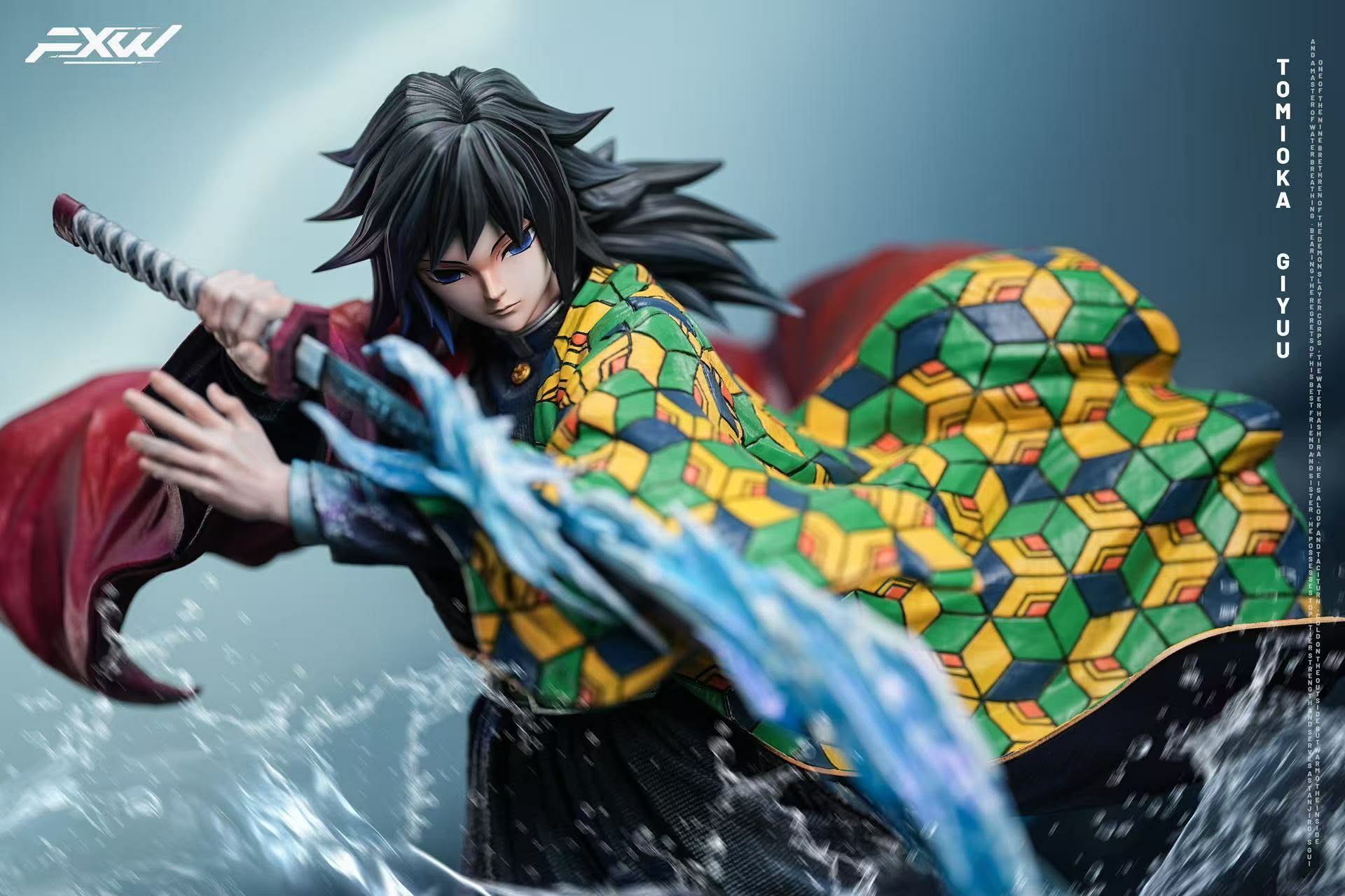 FXW Studio - Nine Hashira Series Water Hashira Giyu Tomioka Demon Slayer - Image 6