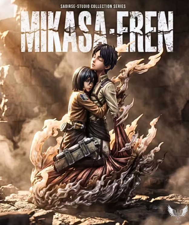 Saoirse Studio - Eren Jaeger X Mikasa Ackerman