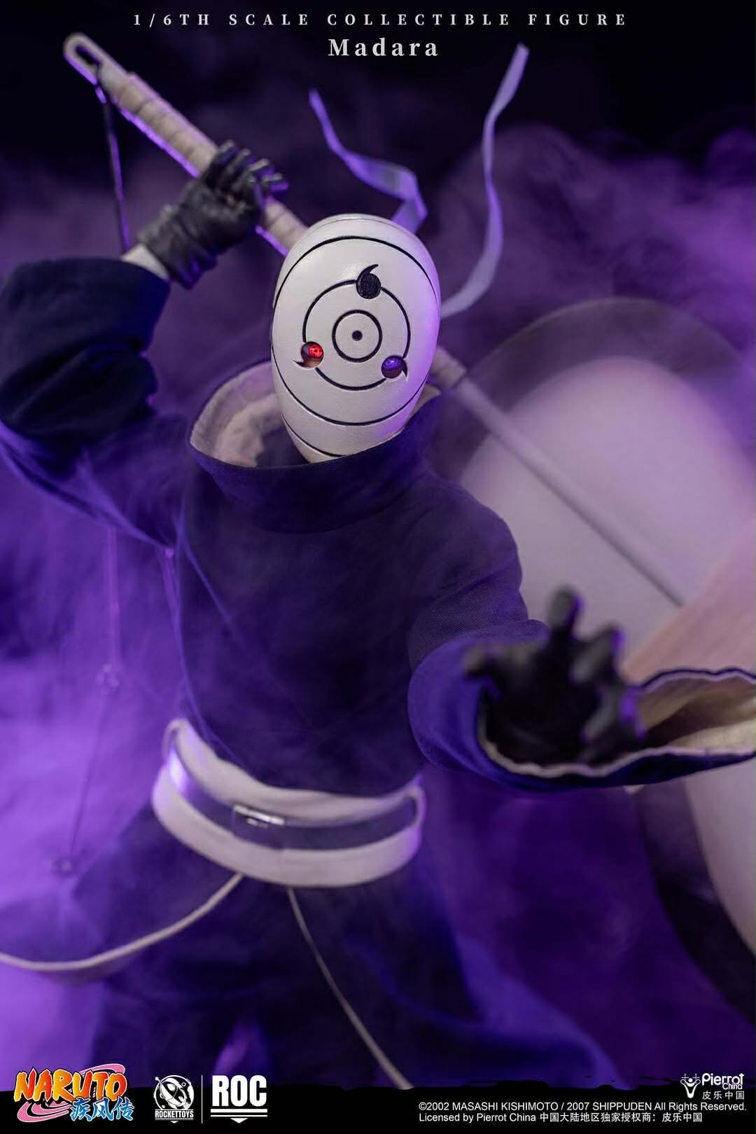 ROCKETTOYS Studio - Naruto Shippuden Obito Madara V.2 1/6 Action Figure (Licensed) - Image 7