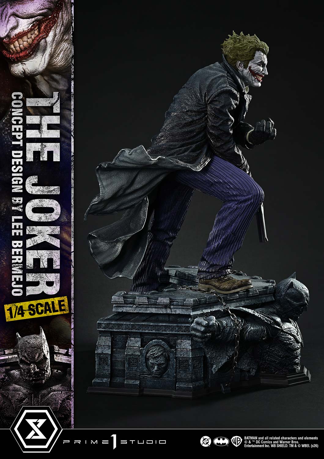 Prime 1 Studio - Ultimate Premium Masterline Batman (Comics) The Joker (Concept Design by Lee Bermejo) UPMDC-15 UPMDC-15DX UPMDC-15DXS (Licensed) - Image 9