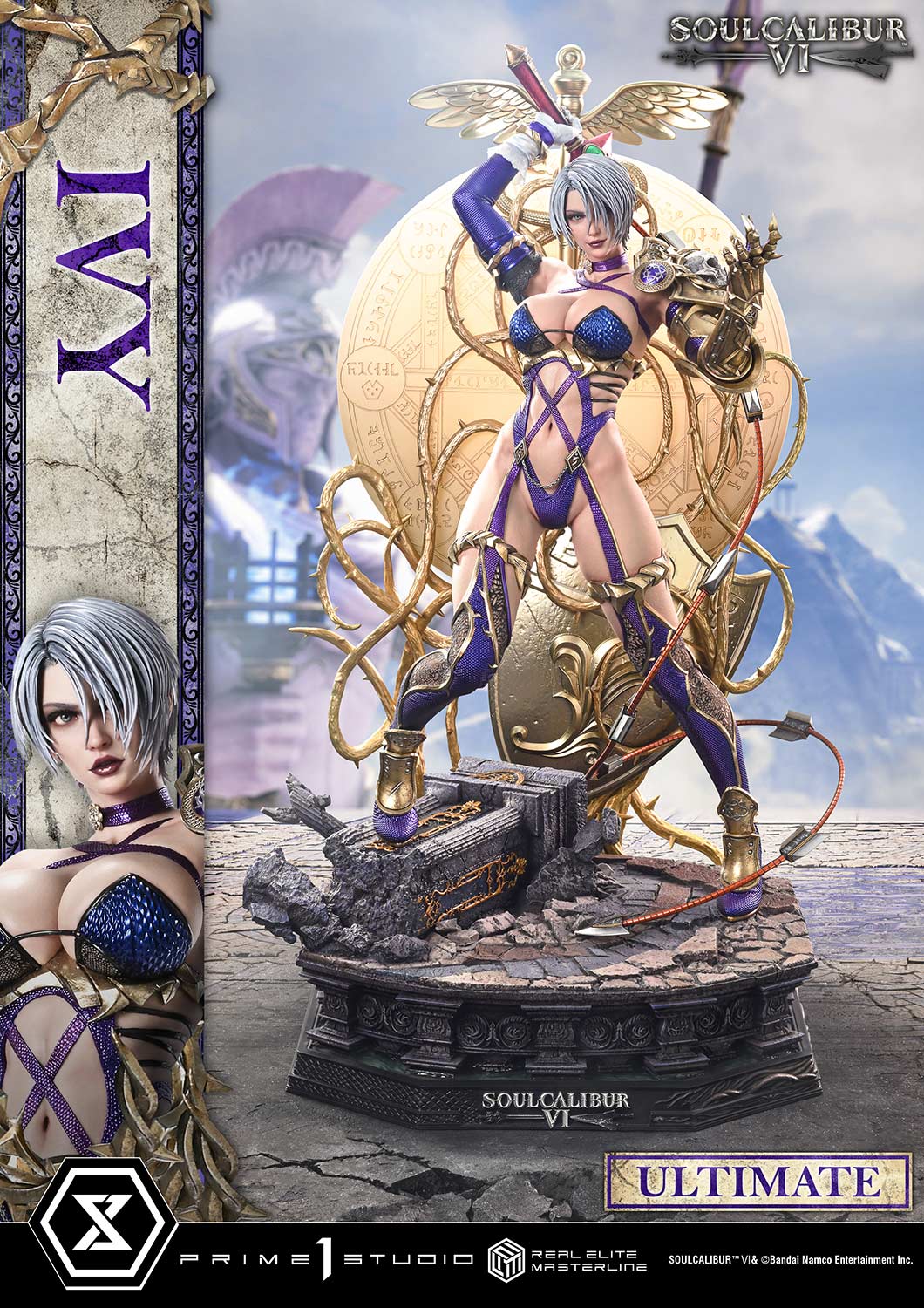 Prime 1 Studio - Real Elite Masterline SOULCALIBUR VI IVY 1/4 Statue REMSC6-01 REMSC6-01UT REMSC6-01UTS (Licensed) - Image 7