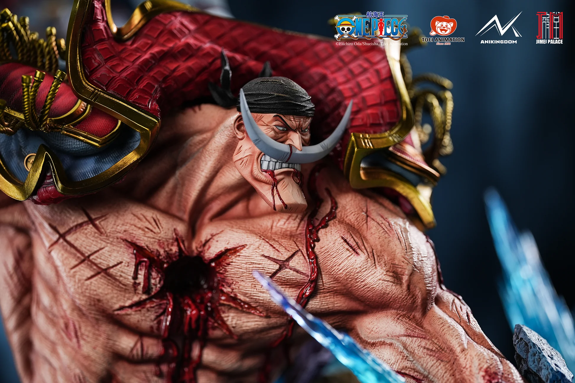 ANIKINGDOM X Jimei Palace - One Piece Whitebeard Edward Newgate Statue (Licensed) - Image 6