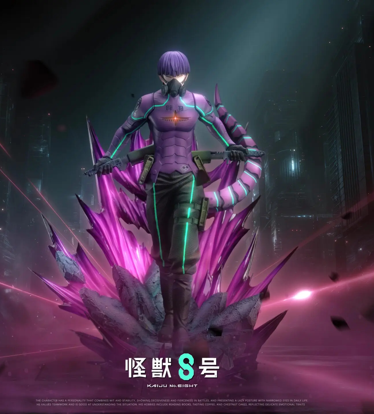 YQY Studio - Soshiro Hoshina Kaiju No. 10 Suit Kaiju No. 8 - Image 2