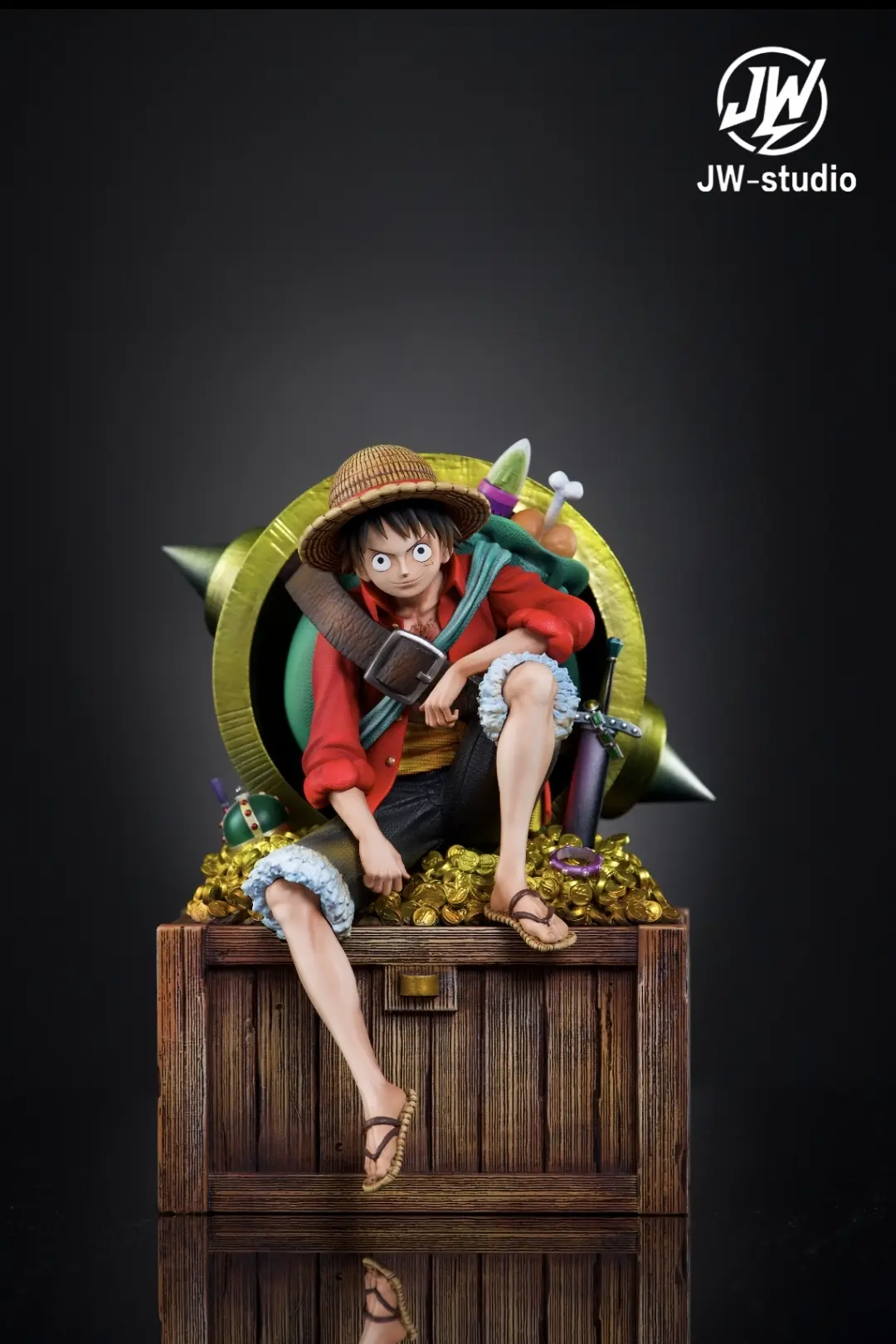 JW Studio - Straw Hat Pirates  series #4 Sanji X #5 Usopp X #6 Brook X #7 Robin X #8 Franky X # 9 Chopper One Piece - Image 2