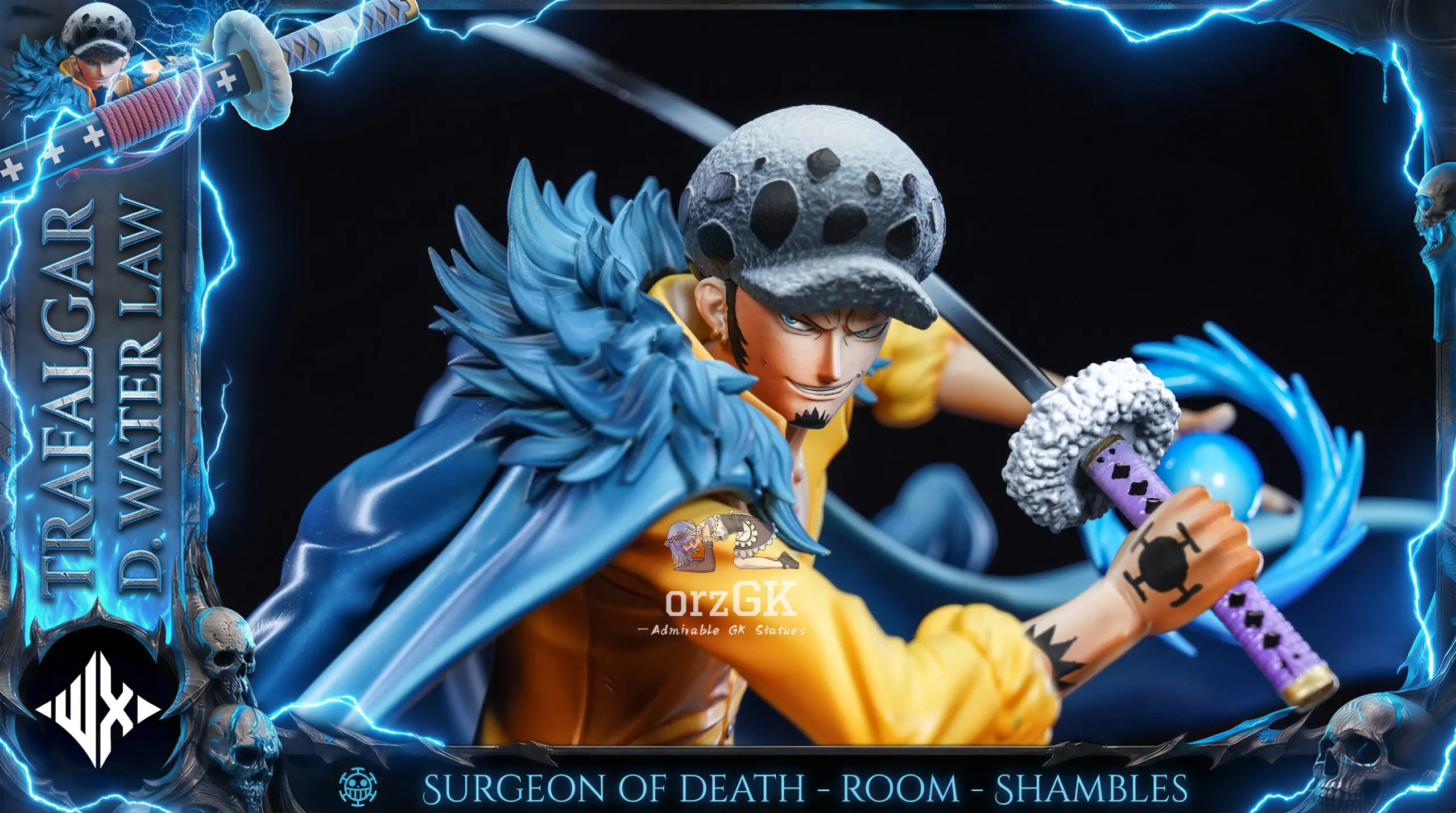 WX Studio - Onigashima Battle Iconic Scene #01 Trafalgar D. Water Law One Piece - Image 3
