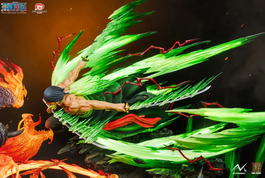 ANIKINGDOM X JIMEI PALACE Studio - One Piece Roronoa Zoro VS King Statue (Licensed) - Image 6