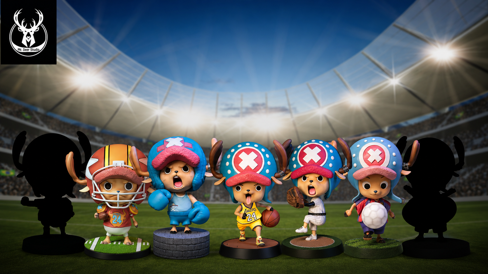 Mr. Deer Studio- Boxing series Afro Luffy - Image 3