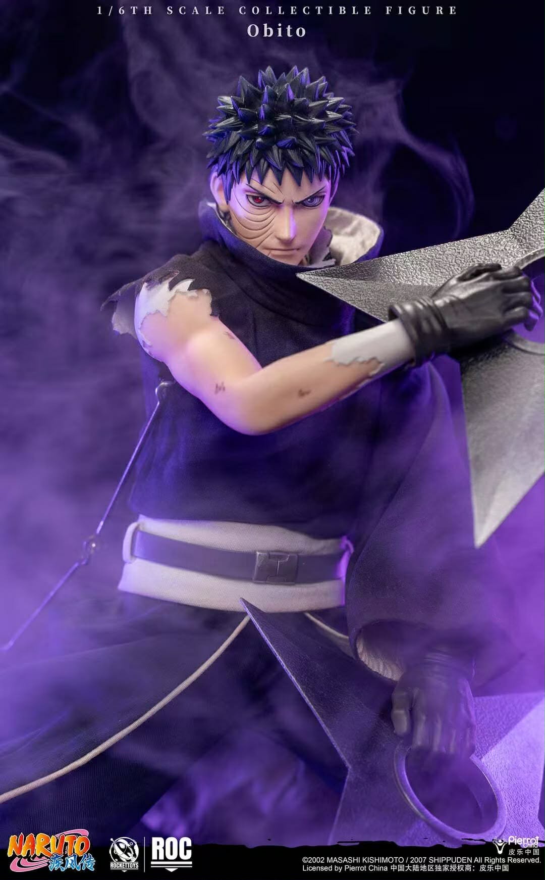 ROCKETTOYS Studio - Naruto Shippuden Obito Madara V.2 1/6 Action Figure (Licensed) - Image 11