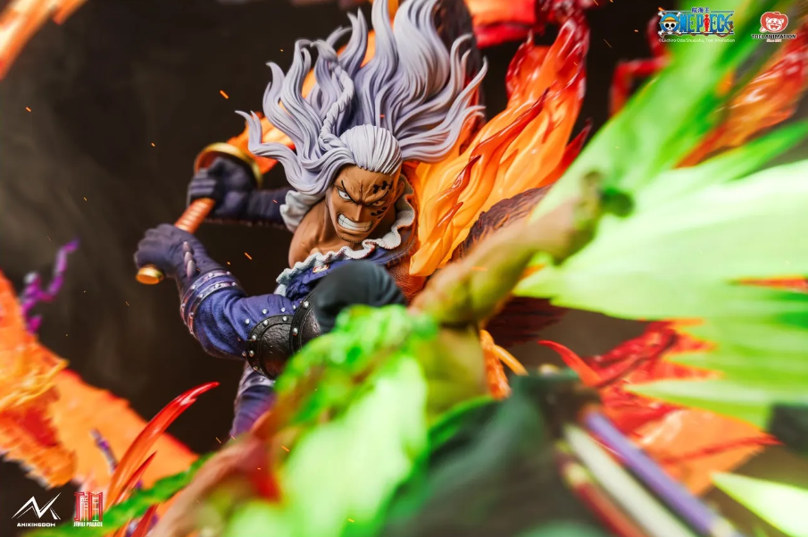 ANIKINGDOM X JIMEI PALACE Studio - One Piece Roronoa Zoro VS King Statue (Licensed) - Image 3
