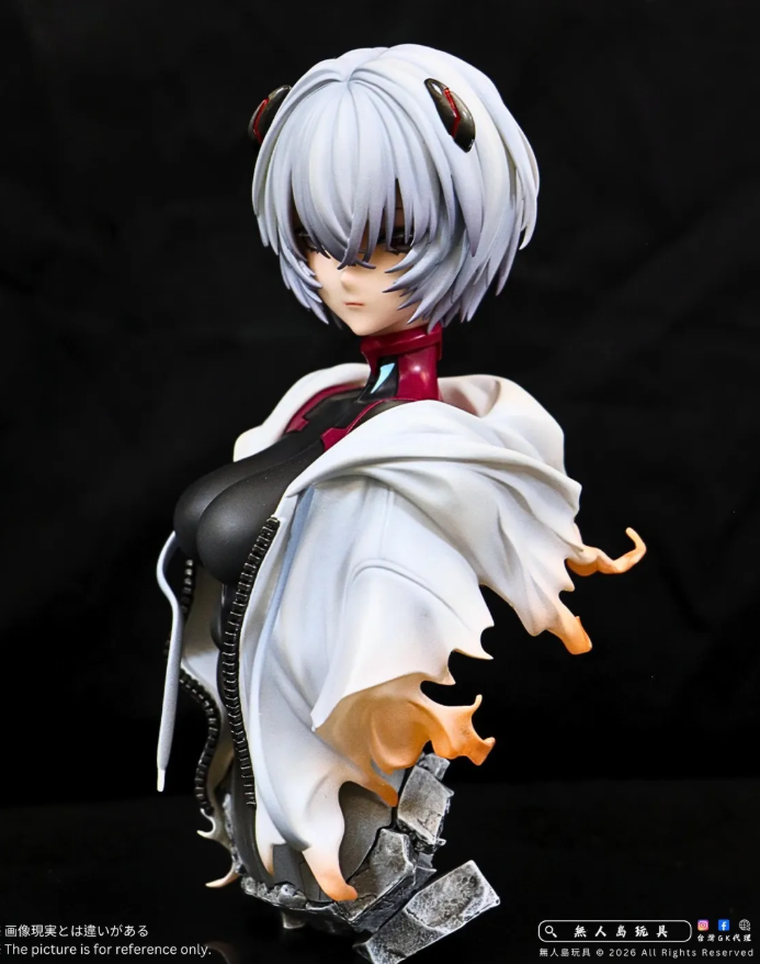 Qi Jiang Studio - Rei Ayanami Bust - Image 3