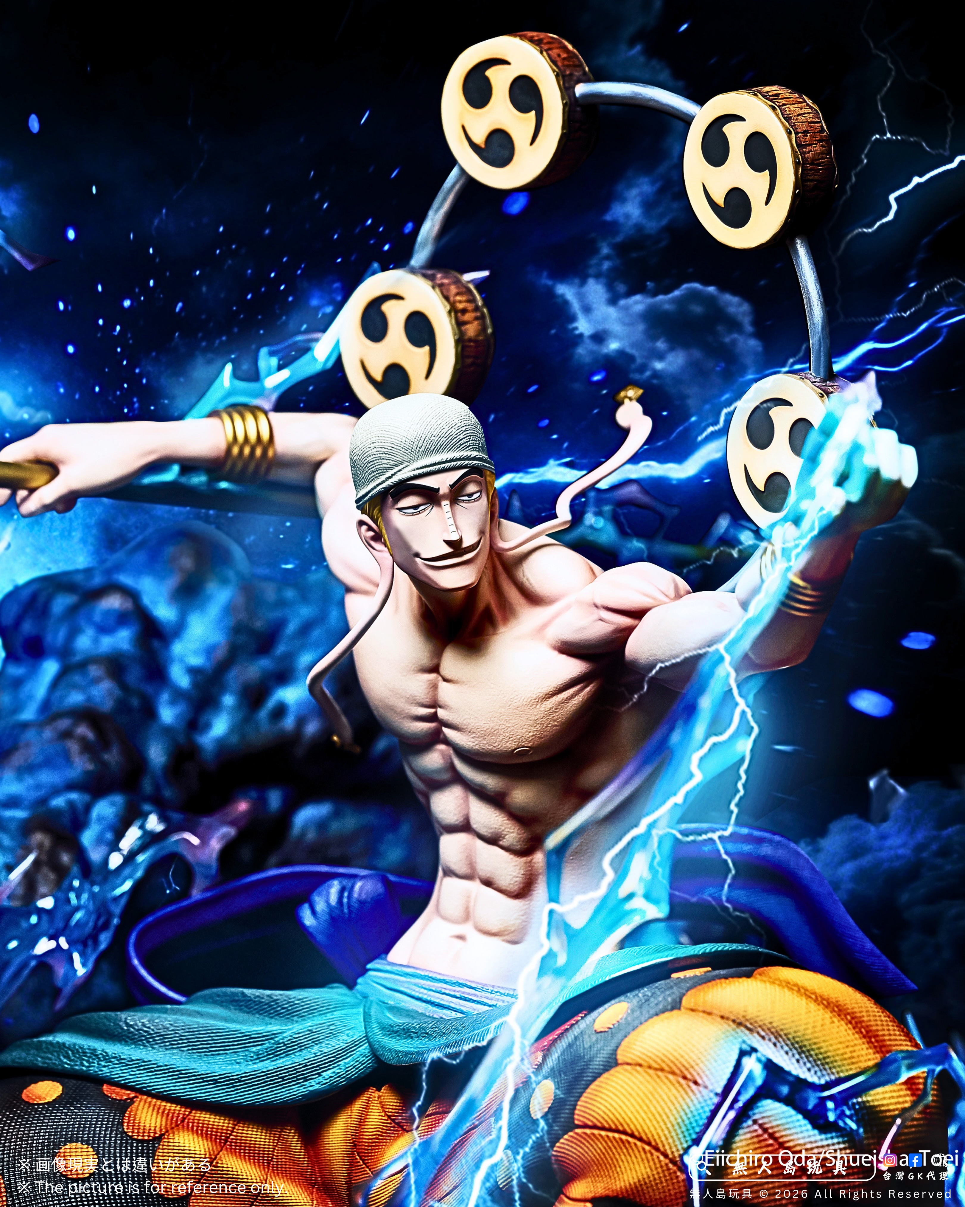 Light Year Studio - One Piece Enel Statue (Licensed) - Image 2