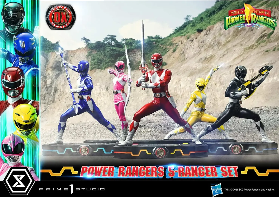 Prime 1 Studio - Premium Masterline Mighty Morphin  Power Rangers Red Ranger (Licensed) - Image 8